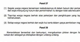 Pasal 27 Ayat 2 Contoh Perwujudan